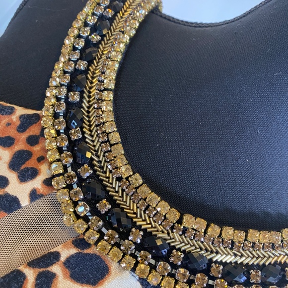 Sherri Hill Bandage Mini Dress (B1001) - Picture 7 of 7